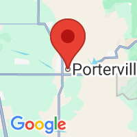Map of Porterville, CA US